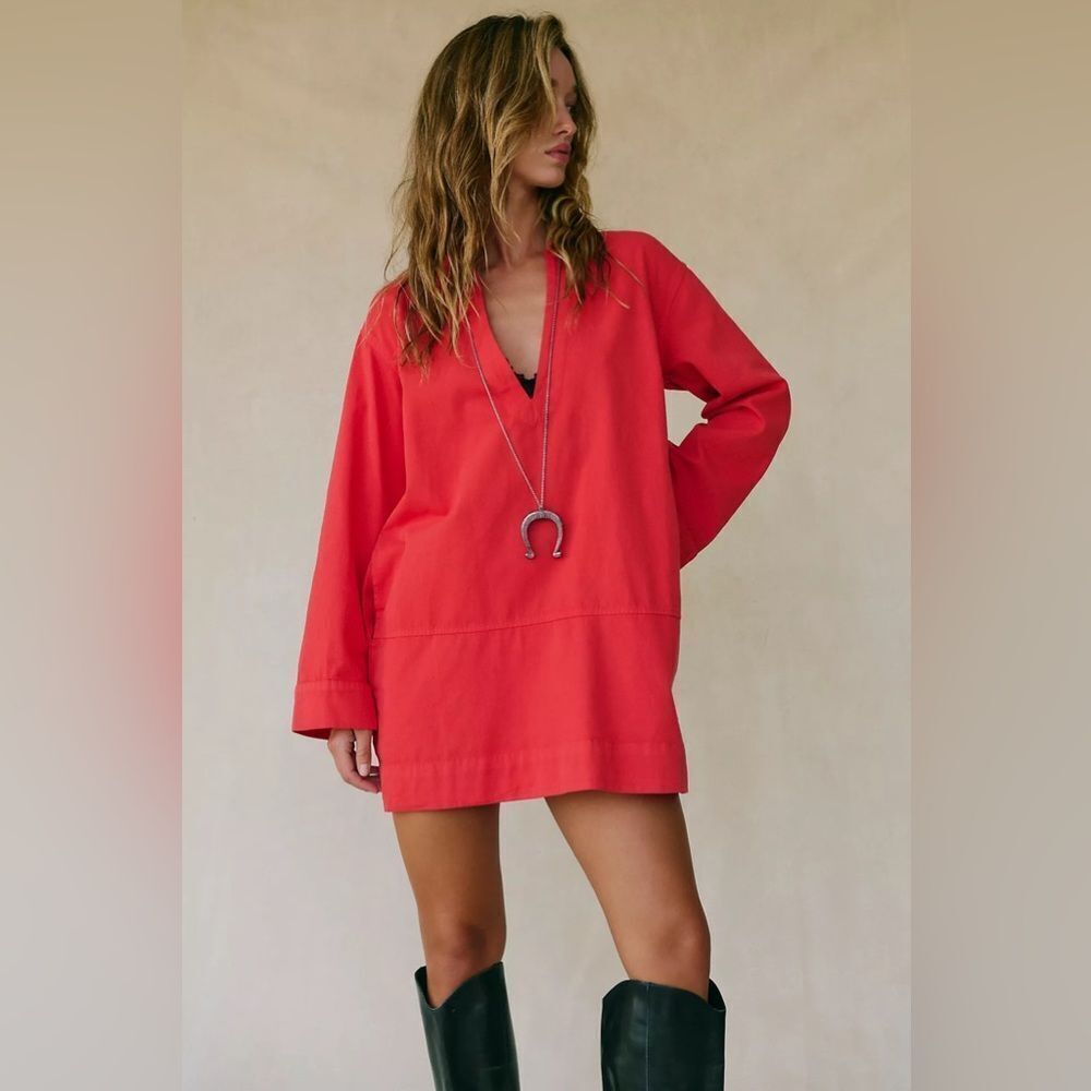 Free People Seek to Sea Mini Dress